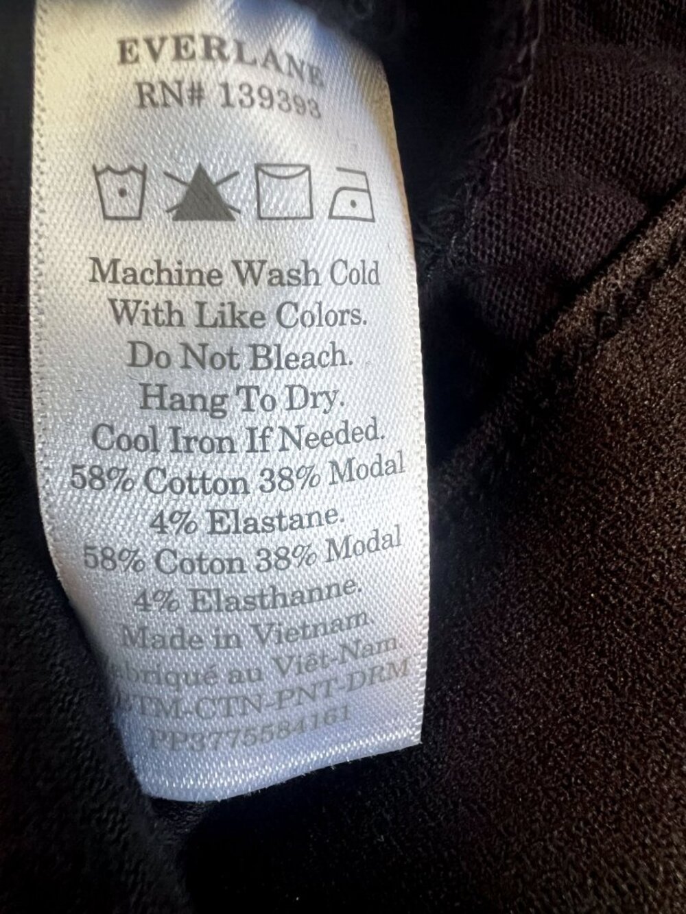 EVERLANE The Dream Pant in Black Small NEW! - Picture 15 of 16